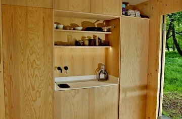 Chaty a Tiny house - Ch�ibsk� lesy - hrad Buchlov