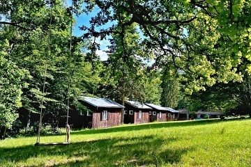 Chaty a Tiny house - Ch�ibsk� lesy - hrad Buchlov
