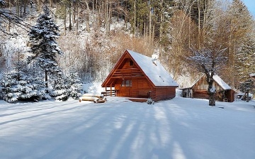 Chata s v��ivkou - Velk� Fatra - skanzen Vlkol�nec