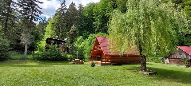 Chata s v��ivkou - Velk� Fatra - skanzen Vlkol�nec