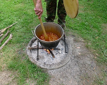 Chata s v��ivkou - Velk� Fatra - skanzen Vlkol�nec