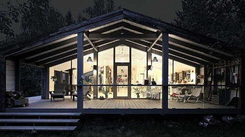 Chata s wellness - a v�hledem na Lu�ick� hory