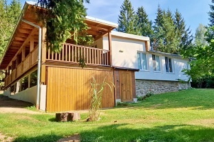 Chata bazn a sauna - hrad Landtejn - esk Kanada