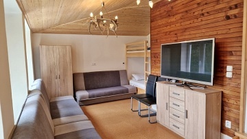 Chata bazén a sauna - hrad Landštejn - Česká Kanada