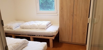 Chata bazén a sauna - hrad Landštejn - Česká Kanada