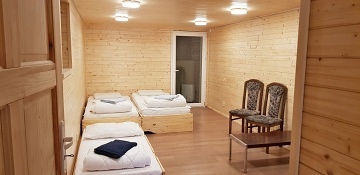 Chata bazén a sauna - hrad Landštejn - Česká Kanada
