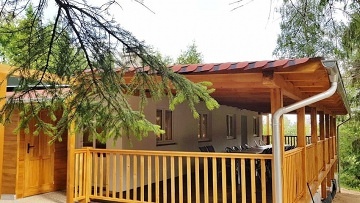Chata bazén a sauna - hrad Landštejn - Česká Kanada