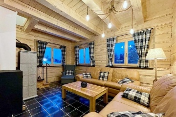 Roubenka se saunou - Lys� hora - Satinsk� vodop�dy