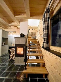 Roubenka sauna a krbov kamna - Satinsk vodopdy