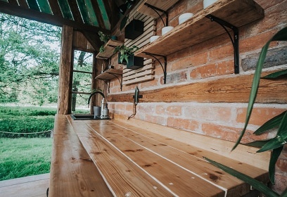 Glamp Jurta - biotop a sauna - Toulovcovy Ma�tale