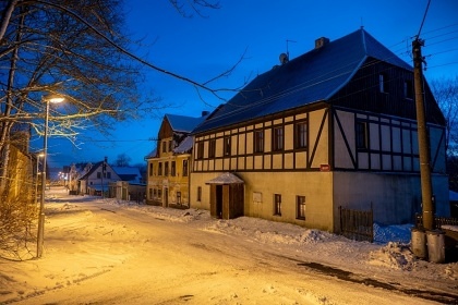 Chalupa Krun hory - Jelen hora - Nov Hamry