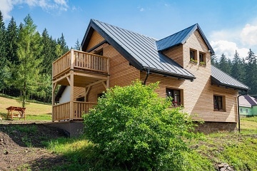 Chata u lesa - apartmány a sauna - Javořina
