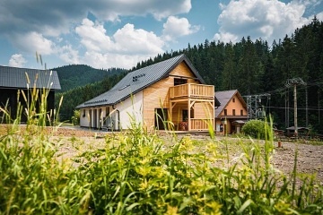 Chata u lesa - apartmány a sauna - Javořina