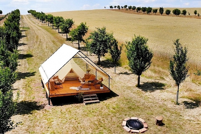 Glamping stan Cyklostezka Mezi vinohrady - Dub�any