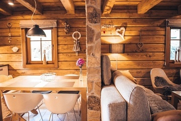 Roubenka bazén a dětské hřiště - Kouty nad Desnou