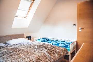 Roubenka bazén a dětské hřiště - Kouty nad Desnou