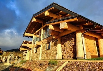 Srub s wellness Jesen�ky - �ervenohorsk� sedlo