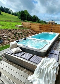 Srub s wellness Jesen�ky - �ervenohorsk� sedlo