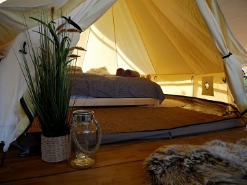 Glamping ji�n� Morava - stan Dub�any - Hodon�n