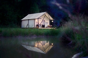 Glamping Chřiby - stan Ždánický les - Kyjov