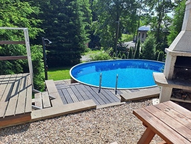 Chalupa s baz�nem - Jizersk� hory - Sklena�ice