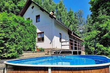 Chalupa s baz�nem - Jizersk� hory - Sklena�ice