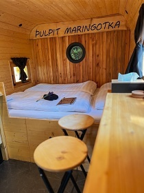 Maringotka u potoka Pulpit - glamping Hudčice