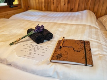 Maringotka u potoka Pulpit - glamping Hudčice
