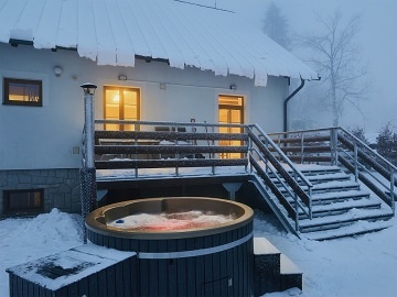 Chata s wellness Jeseníky - Čerňava a Šerák