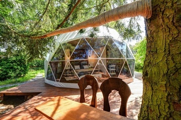 Wellness glamping u Slapské přehrady - Ždáň
