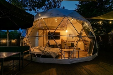 Wellness glamping u Slapské přehrady - Ždáň