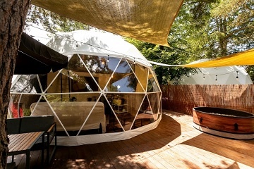 Wellness glamping u Slapské přehrady - Ždáň
