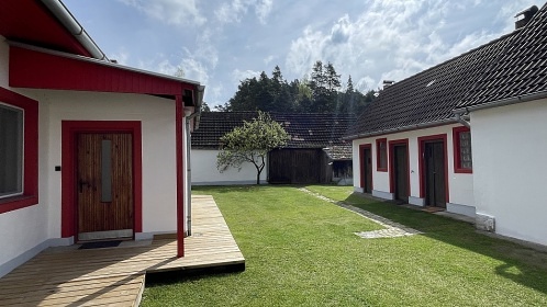 Chalupa se saunou u cyklostezky - T�ebo�sko