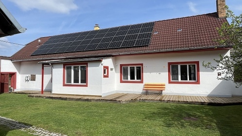 Chalupa se saunou u cyklostezky - T�ebo�sko