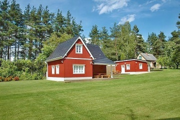 Chata a koupac� jez�rko - Lu�nice - T�ebo�sko