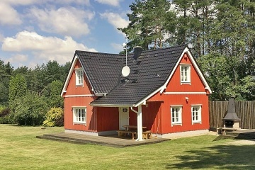 Chata a koupac� jez�rko - Lu�nice - T�ebo�sko