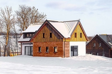 Moderní roubenka s wellness - Krkonoše - Černý Důl