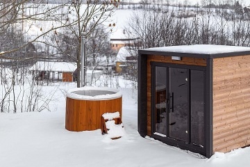 Moderní roubenka s wellness - Krkonoše - Černá Důl
