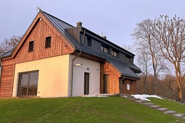 Moderní roubenka s wellness - Krkonoše - Černý Důl