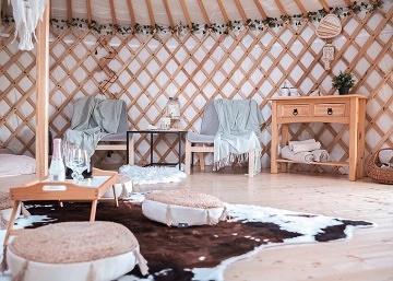 Glamping Jurta - Kostice - Břeclav - Pálava