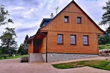 Roubenka se saunou - Jizerky - Tanvaldský Špičák
