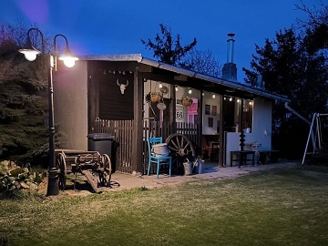 Zlatokopecká glamping chata Arizona - Hostkovice