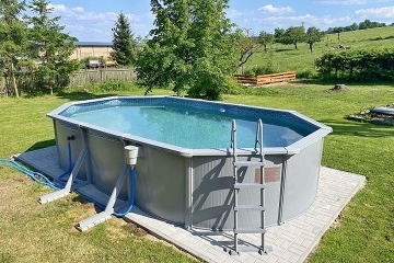 Chalupa bazén a sauna - CHKO České středohoří