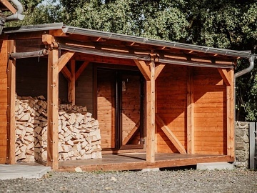 Chalupa bazén a sauna - CHKO České středohoří