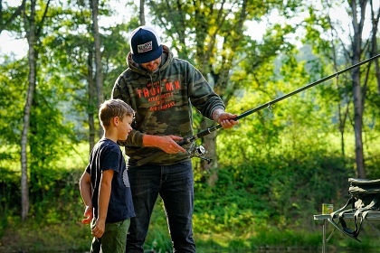 Továrna na splněné sny Rybaření Glamping