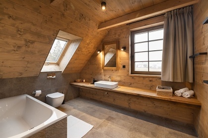 Roubenka - sauna a koupací sud - Krkonoše