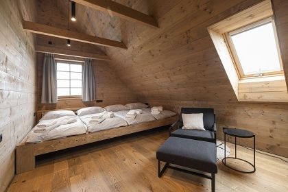 Roubenka - sauna a koupací sud - Krkonoše