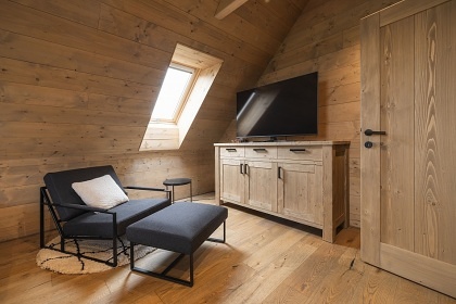 Roubenka - sauna a koupací sud - Krkonoše
