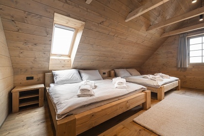 Roubenka - sauna a koupací sud - Krkonoše
