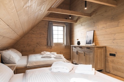 Roubenka - sauna a koupací sud - Krkonoše